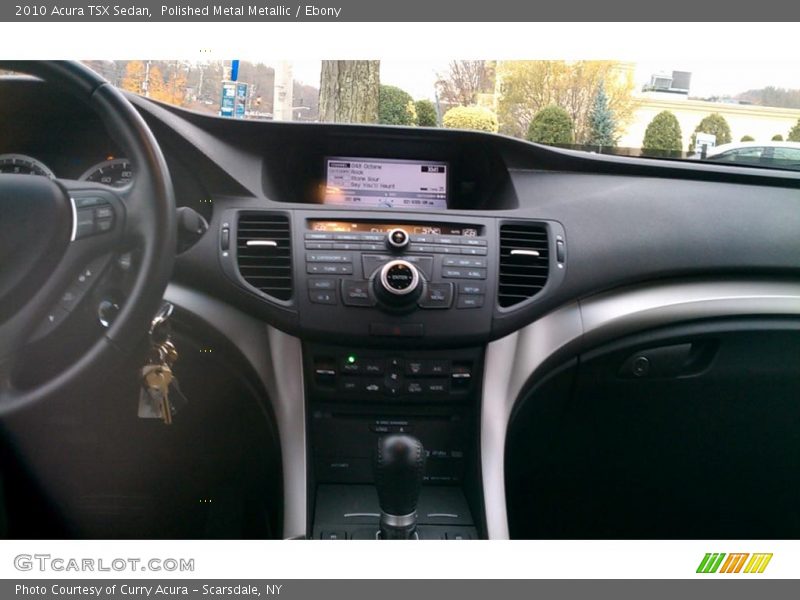 Polished Metal Metallic / Ebony 2010 Acura TSX Sedan