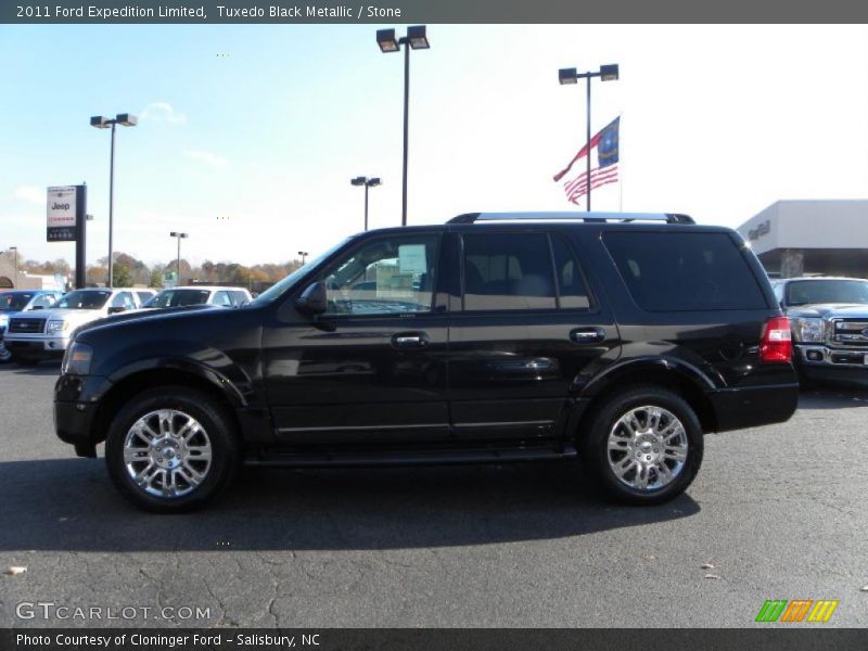 Tuxedo Black Metallic / Stone 2011 Ford Expedition Limited