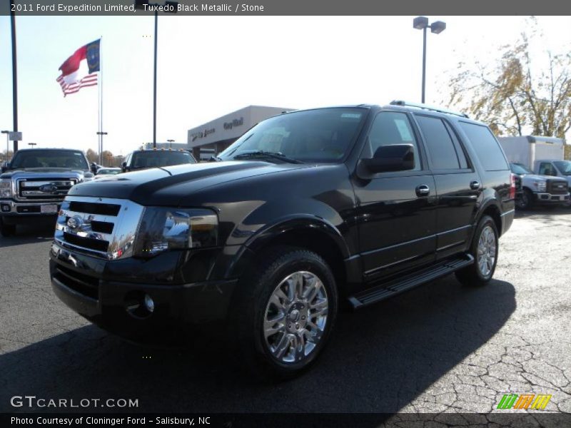 Tuxedo Black Metallic / Stone 2011 Ford Expedition Limited