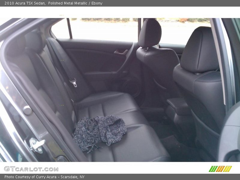 Polished Metal Metallic / Ebony 2010 Acura TSX Sedan