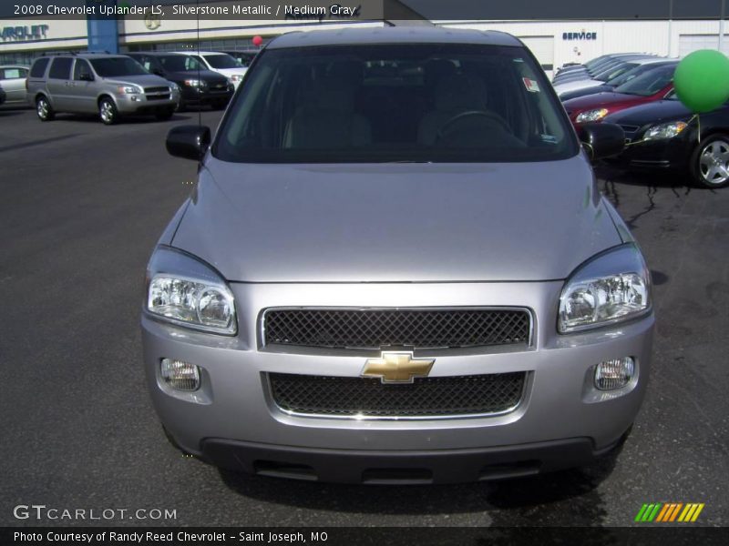 Silverstone Metallic / Medium Gray 2008 Chevrolet Uplander LS