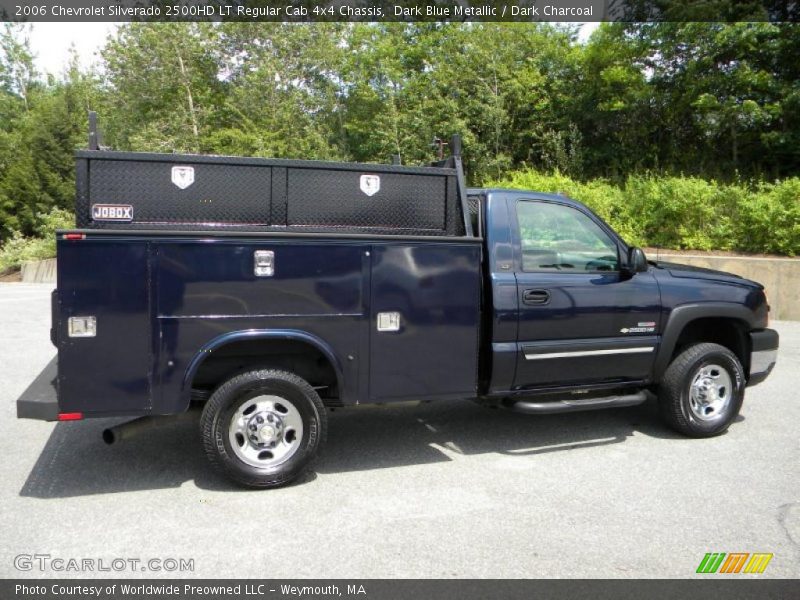 Dark Blue Metallic / Dark Charcoal 2006 Chevrolet Silverado 2500HD LT Regular Cab 4x4 Chassis