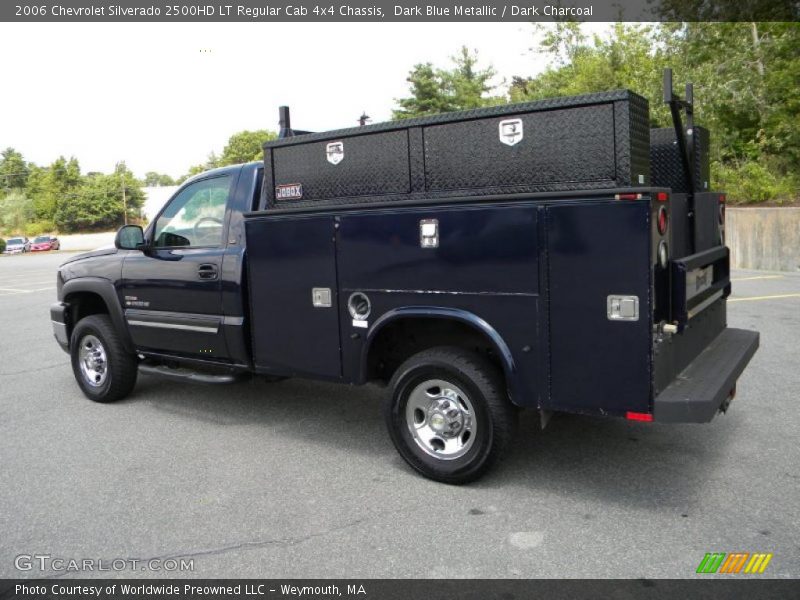 Dark Blue Metallic / Dark Charcoal 2006 Chevrolet Silverado 2500HD LT Regular Cab 4x4 Chassis
