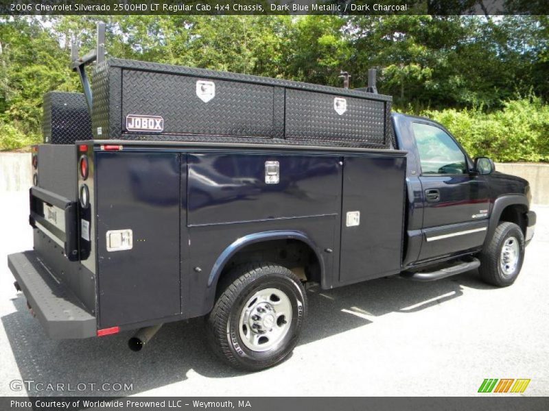 Dark Blue Metallic / Dark Charcoal 2006 Chevrolet Silverado 2500HD LT Regular Cab 4x4 Chassis