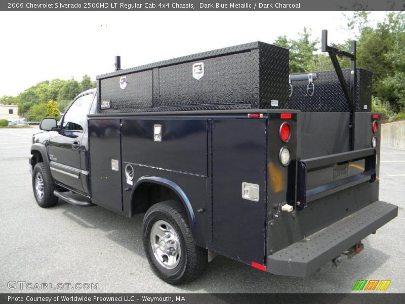 Dark Blue Metallic / Dark Charcoal 2006 Chevrolet Silverado 2500HD LT Regular Cab 4x4 Chassis