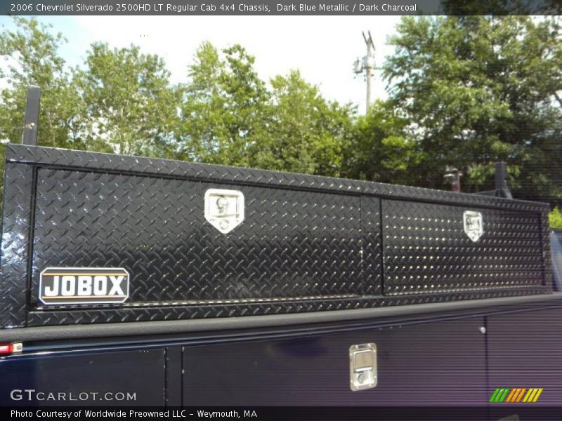 Dark Blue Metallic / Dark Charcoal 2006 Chevrolet Silverado 2500HD LT Regular Cab 4x4 Chassis