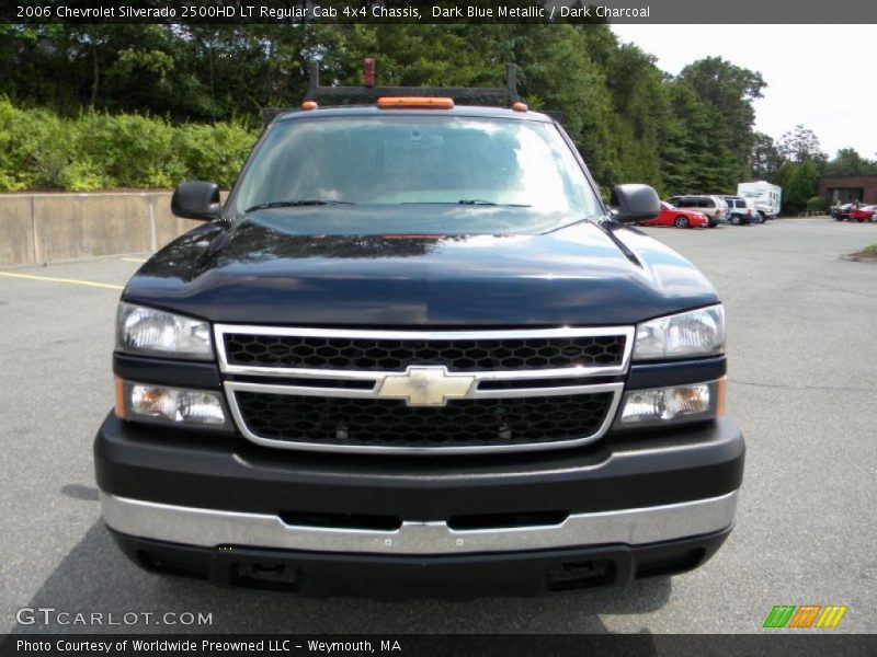 Dark Blue Metallic / Dark Charcoal 2006 Chevrolet Silverado 2500HD LT Regular Cab 4x4 Chassis