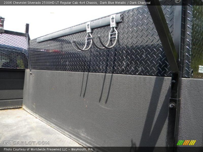 Dark Blue Metallic / Dark Charcoal 2006 Chevrolet Silverado 2500HD LT Regular Cab 4x4 Chassis