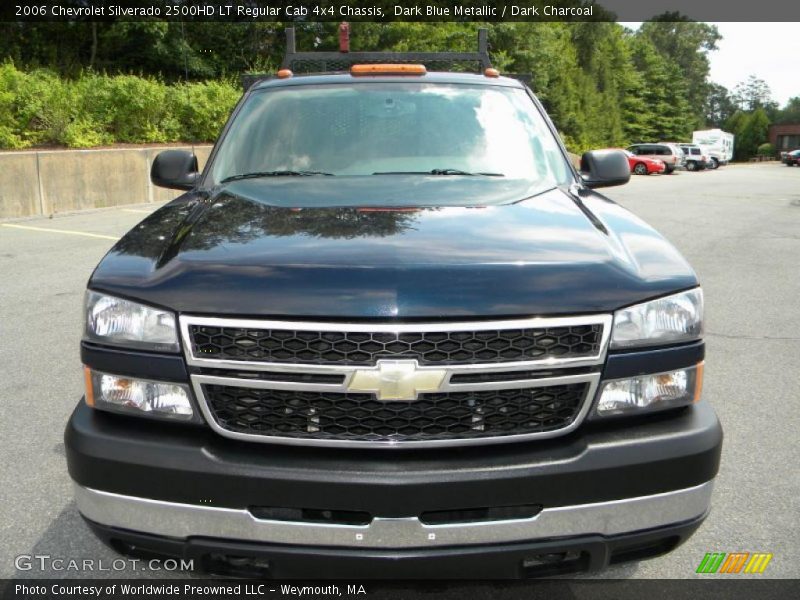 Dark Blue Metallic / Dark Charcoal 2006 Chevrolet Silverado 2500HD LT Regular Cab 4x4 Chassis
