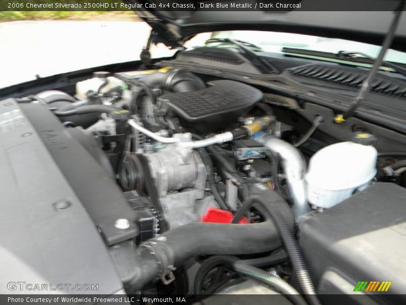 Dark Blue Metallic / Dark Charcoal 2006 Chevrolet Silverado 2500HD LT Regular Cab 4x4 Chassis