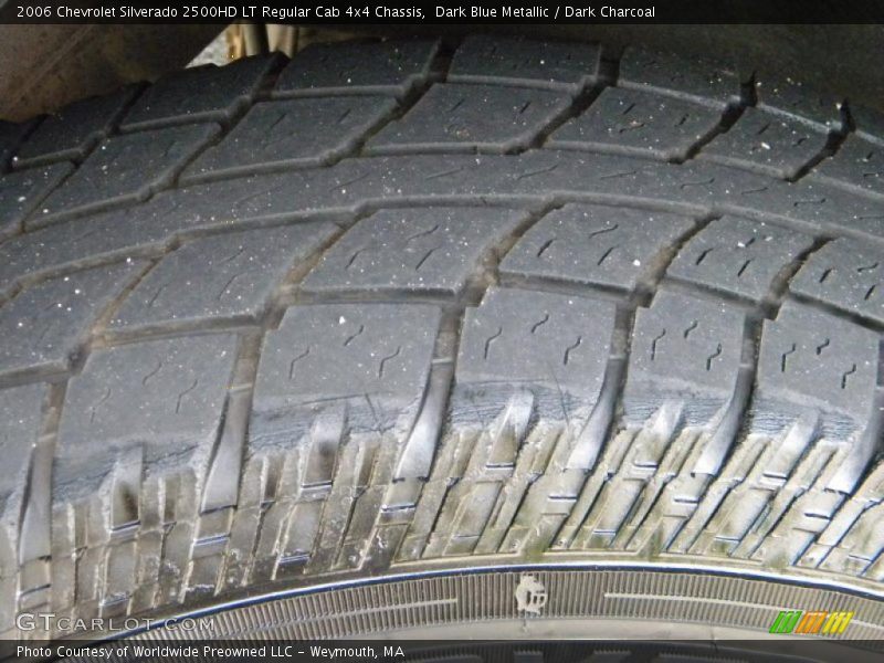 Dark Blue Metallic / Dark Charcoal 2006 Chevrolet Silverado 2500HD LT Regular Cab 4x4 Chassis