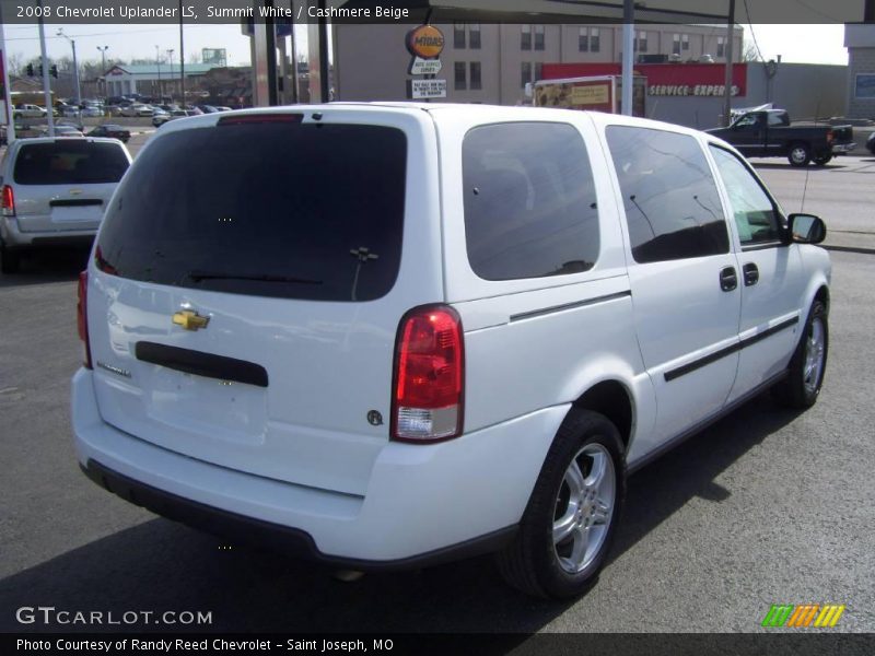 Summit White / Cashmere Beige 2008 Chevrolet Uplander LS