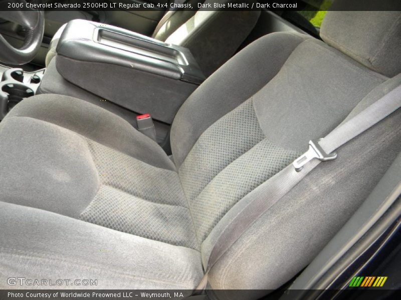 Dark Blue Metallic / Dark Charcoal 2006 Chevrolet Silverado 2500HD LT Regular Cab 4x4 Chassis