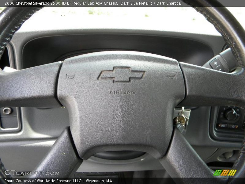 Dark Blue Metallic / Dark Charcoal 2006 Chevrolet Silverado 2500HD LT Regular Cab 4x4 Chassis