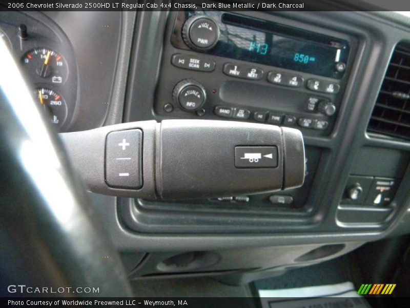 Dark Blue Metallic / Dark Charcoal 2006 Chevrolet Silverado 2500HD LT Regular Cab 4x4 Chassis