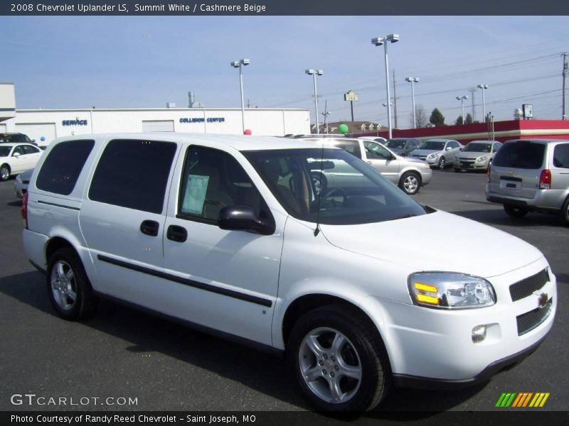 Summit White / Cashmere Beige 2008 Chevrolet Uplander LS