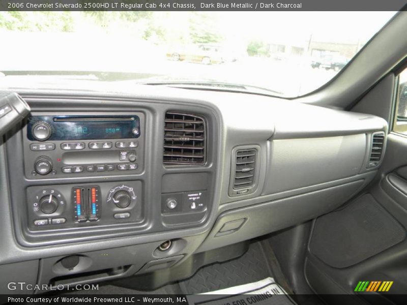 Dark Blue Metallic / Dark Charcoal 2006 Chevrolet Silverado 2500HD LT Regular Cab 4x4 Chassis