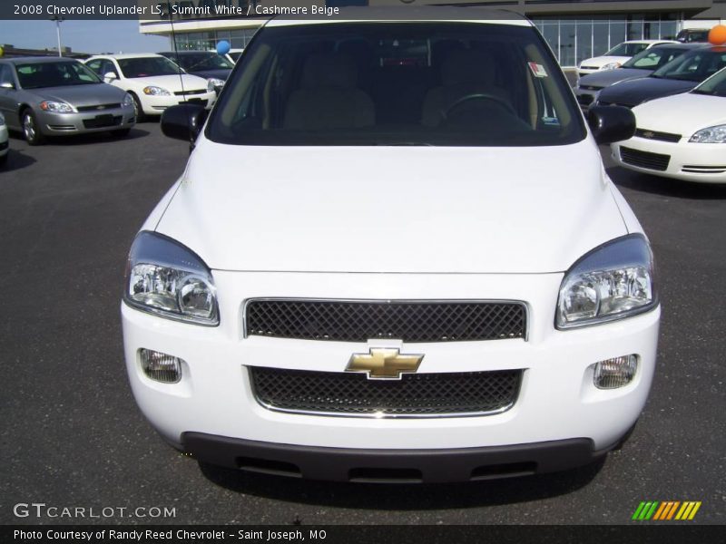 Summit White / Cashmere Beige 2008 Chevrolet Uplander LS