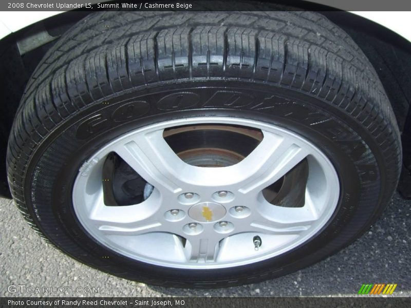 Summit White / Cashmere Beige 2008 Chevrolet Uplander LS