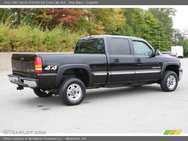  2001 Sierra 2500HD SLE Crew Cab 4x4 Onyx Black