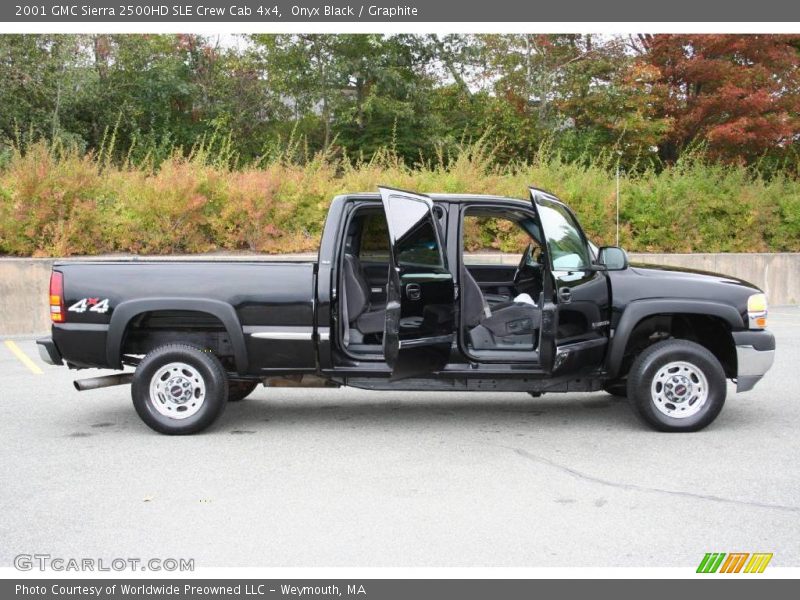  2001 Sierra 2500HD SLE Crew Cab 4x4 Onyx Black