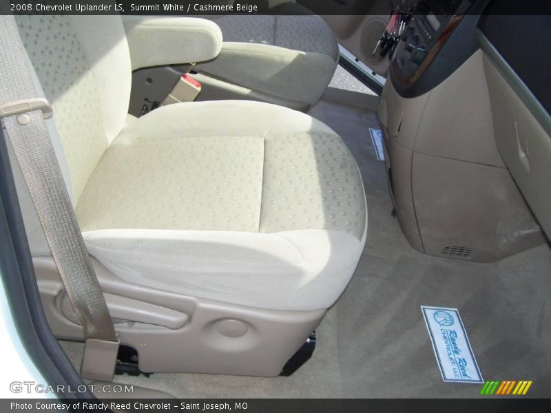 Summit White / Cashmere Beige 2008 Chevrolet Uplander LS