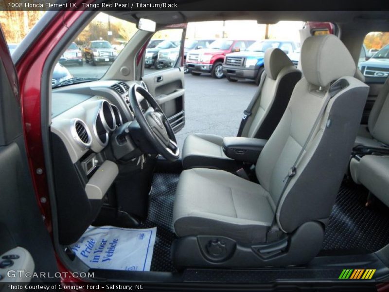  2008 Element LX Titanium/Black Interior