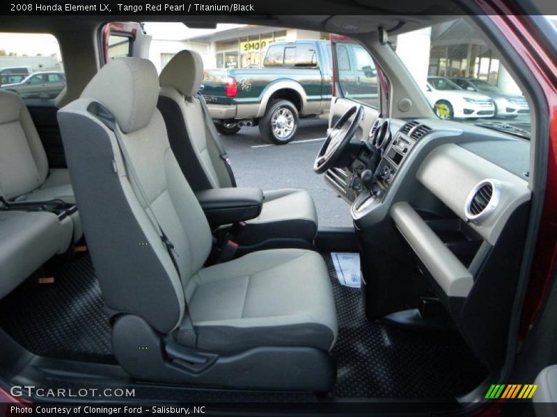  2008 Element LX Titanium/Black Interior