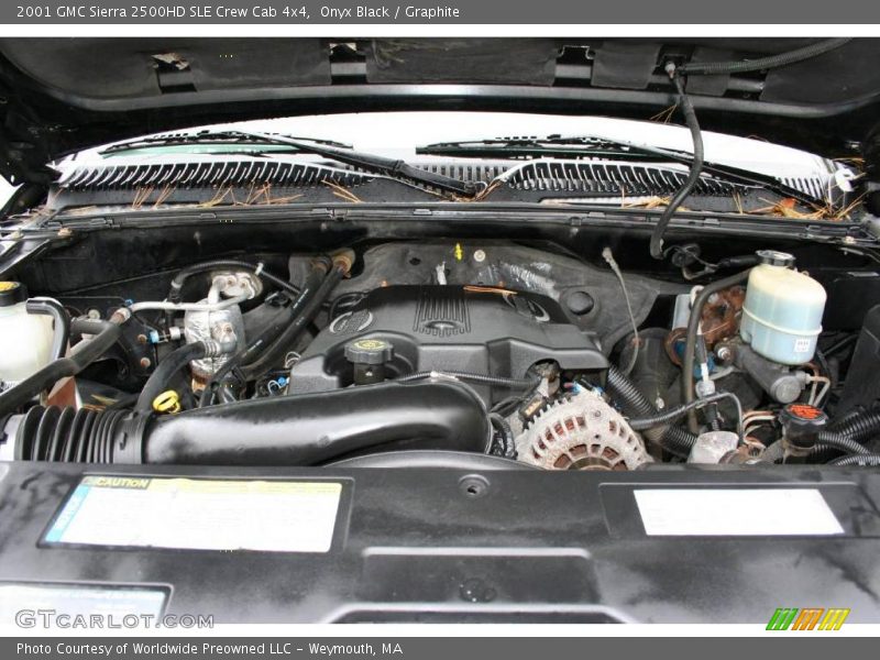  2001 Sierra 2500HD SLE Crew Cab 4x4 Engine - 8.1 Liter OHV 16-Valve V8
