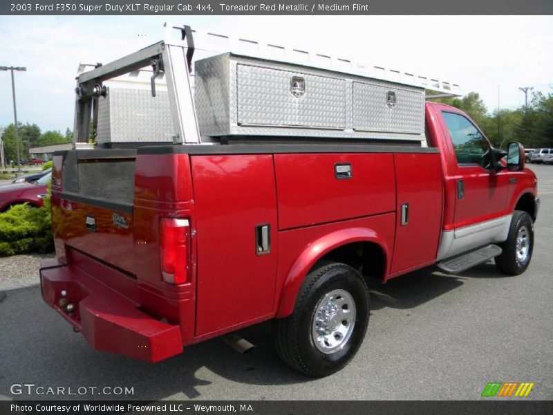 Toreador Red Metallic / Medium Flint 2003 Ford F350 Super Duty XLT Regular Cab 4x4