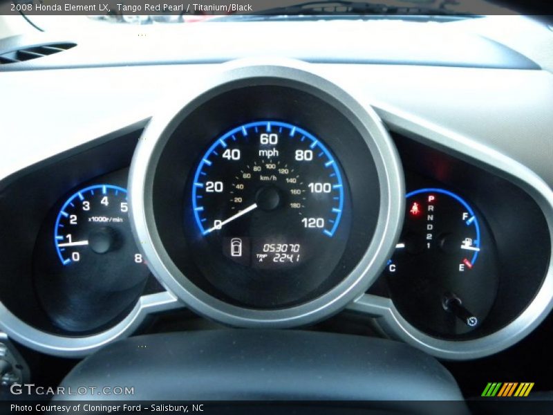  2008 Element LX LX Gauges