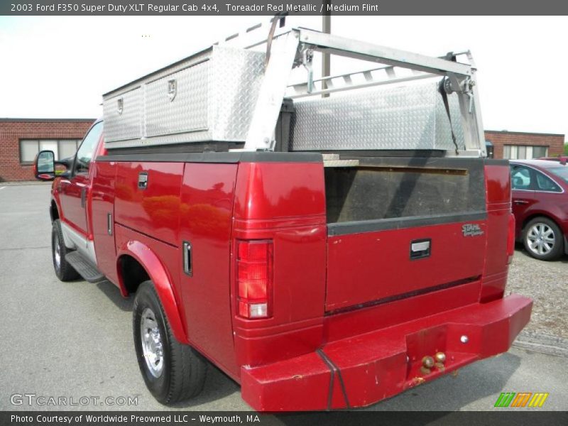 Toreador Red Metallic / Medium Flint 2003 Ford F350 Super Duty XLT Regular Cab 4x4