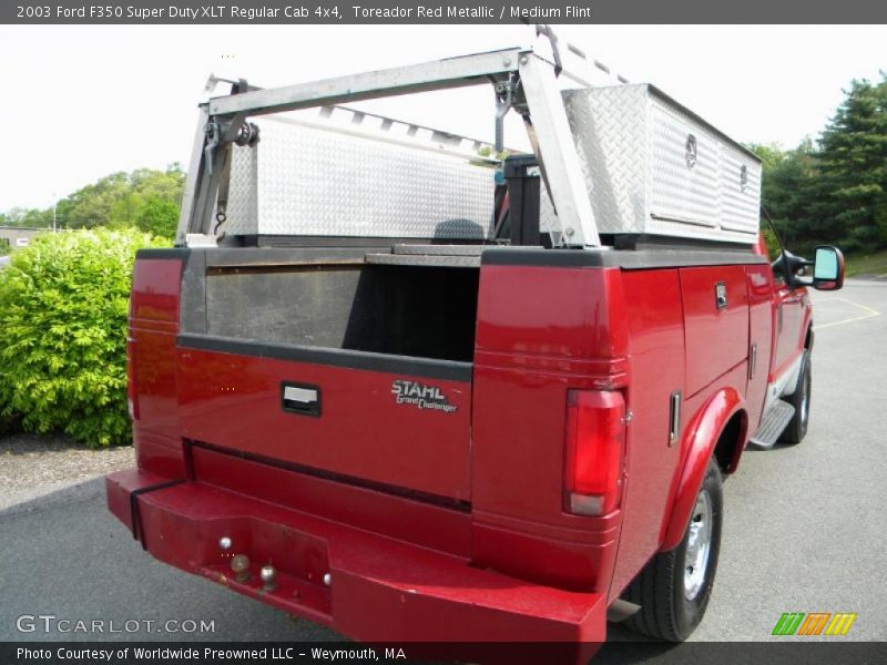 Toreador Red Metallic / Medium Flint 2003 Ford F350 Super Duty XLT Regular Cab 4x4