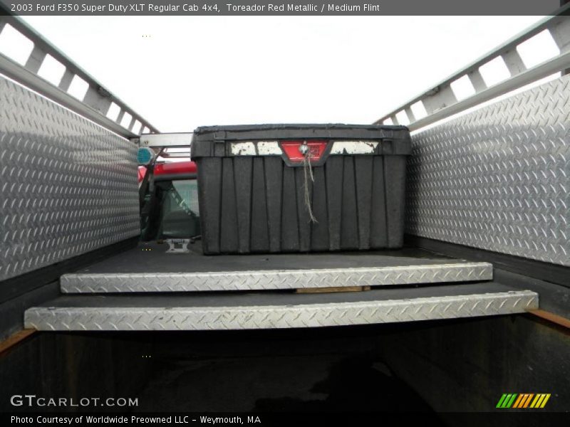 Toreador Red Metallic / Medium Flint 2003 Ford F350 Super Duty XLT Regular Cab 4x4