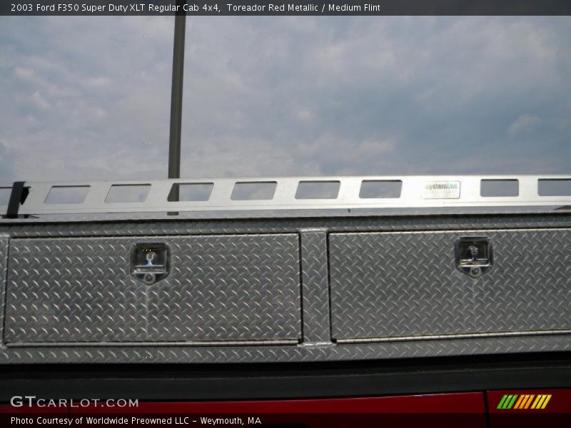 Toreador Red Metallic / Medium Flint 2003 Ford F350 Super Duty XLT Regular Cab 4x4