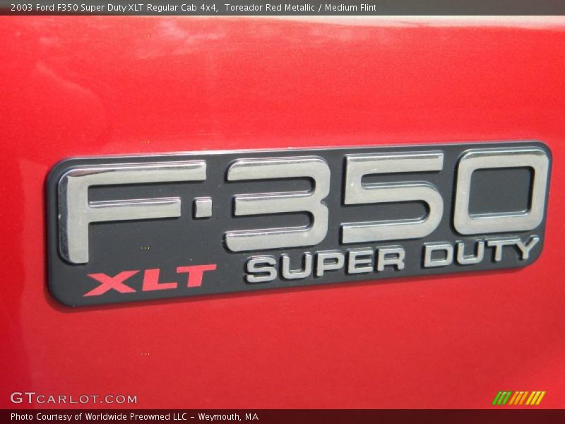  2003 F350 Super Duty XLT Regular Cab 4x4 Logo
