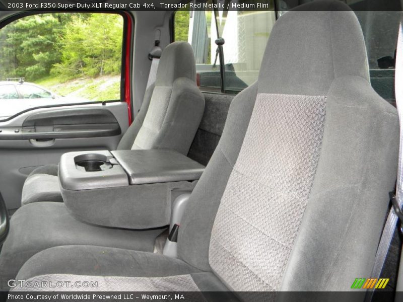  2003 F350 Super Duty XLT Regular Cab 4x4 Medium Flint Interior