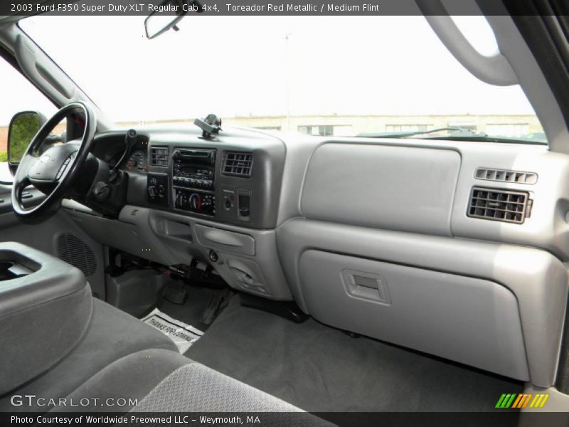 Toreador Red Metallic / Medium Flint 2003 Ford F350 Super Duty XLT Regular Cab 4x4