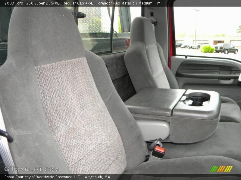 Toreador Red Metallic / Medium Flint 2003 Ford F350 Super Duty XLT Regular Cab 4x4