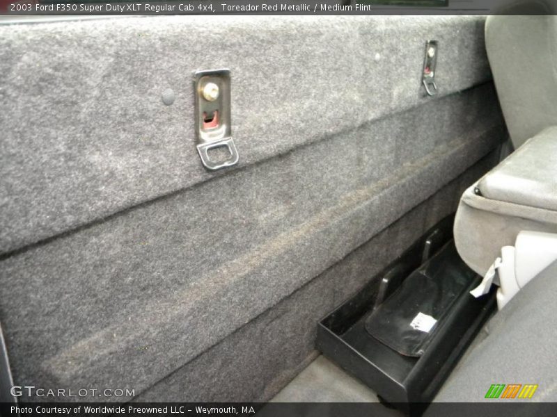 Toreador Red Metallic / Medium Flint 2003 Ford F350 Super Duty XLT Regular Cab 4x4