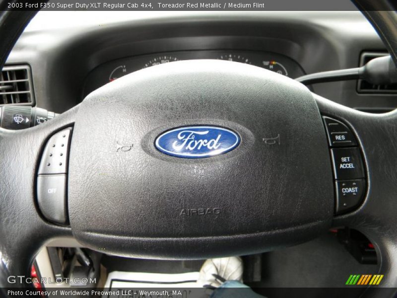 Toreador Red Metallic / Medium Flint 2003 Ford F350 Super Duty XLT Regular Cab 4x4
