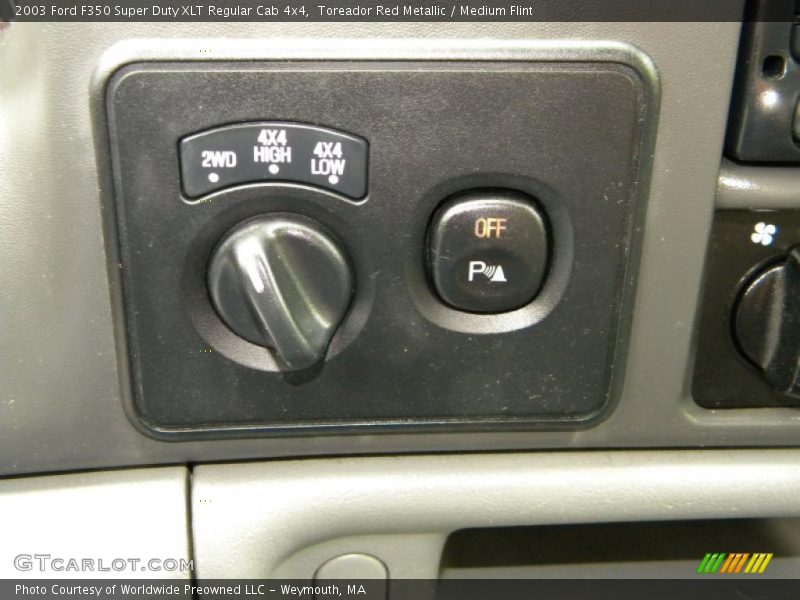 Toreador Red Metallic / Medium Flint 2003 Ford F350 Super Duty XLT Regular Cab 4x4