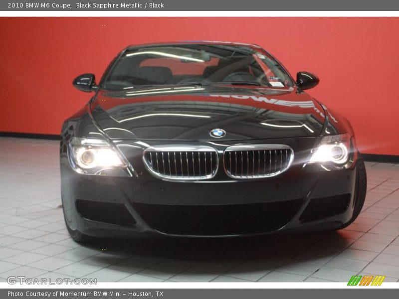 Black Sapphire Metallic / Black 2010 BMW M6 Coupe