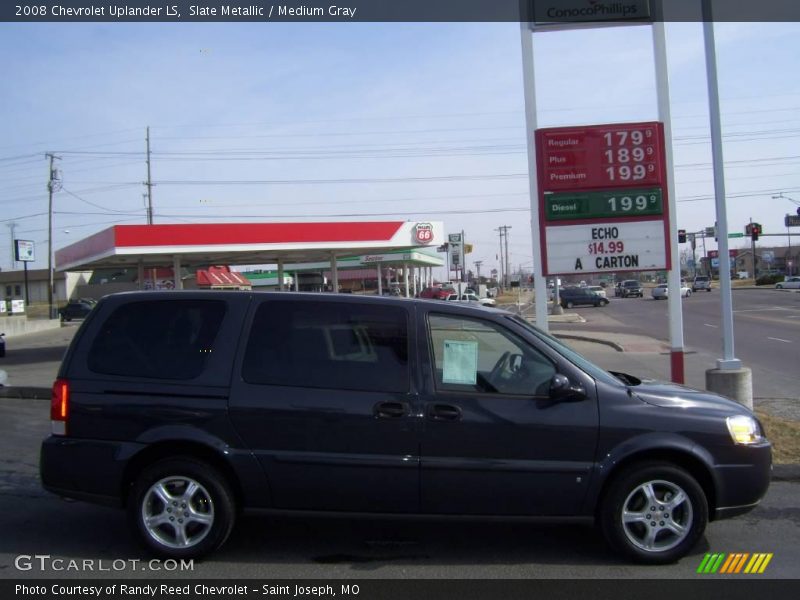 Slate Metallic / Medium Gray 2008 Chevrolet Uplander LS