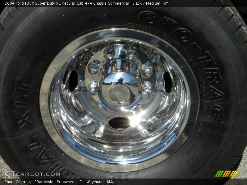 Black / Medium Flint 2004 Ford F350 Super Duty XL Regular Cab 4x4 Chassis Commercial