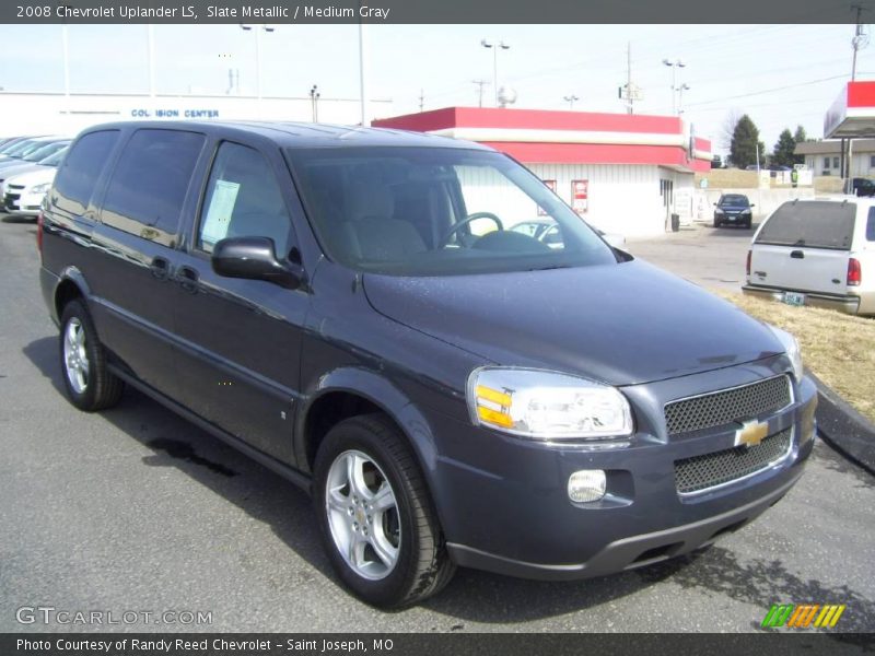 Slate Metallic / Medium Gray 2008 Chevrolet Uplander LS