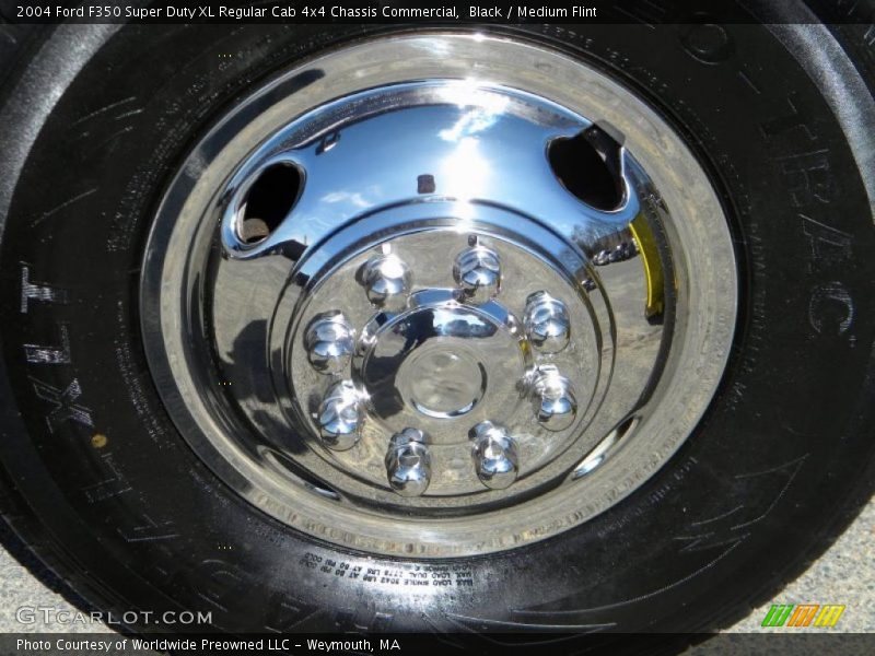  2004 F350 Super Duty XL Regular Cab 4x4 Chassis Commercial Wheel