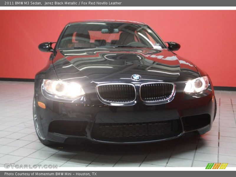 Jerez Black Metallic / Fox Red Novillo Leather 2011 BMW M3 Sedan