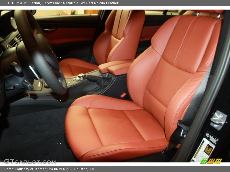 2011 M3 Sedan Fox Red Novillo Leather Interior