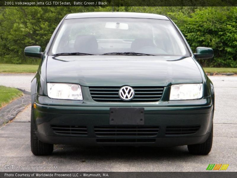 Baltic Green / Black 2001 Volkswagen Jetta GLS TDI Sedan